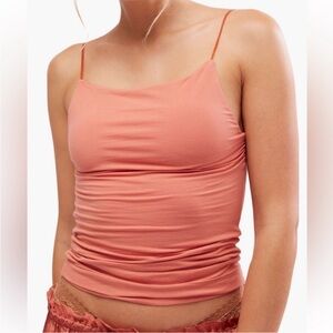 Free People Intimately Anytime Anywhere Tank in Brandied Apricot Size Small NWT